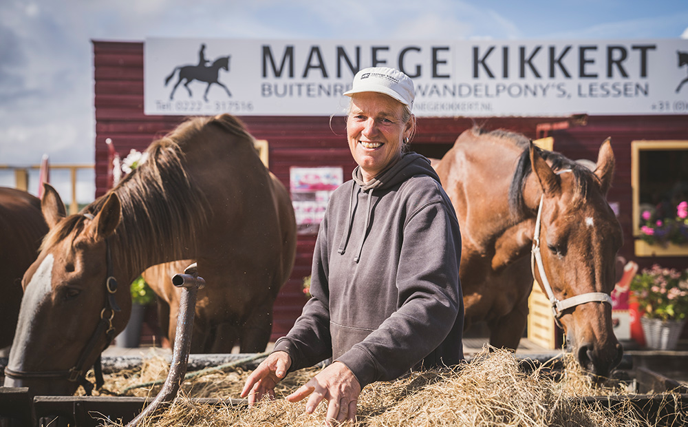 Jocelyn Kikkert van manege Kikkert: